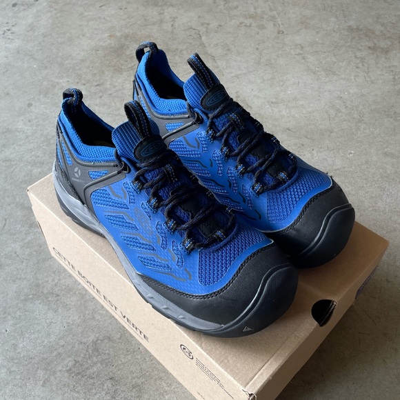 Keen Utility Flint Sport Knit Carbon Fiber Toe Work Boots/Sneakers 8.5 Womens - Picture 2 of 4